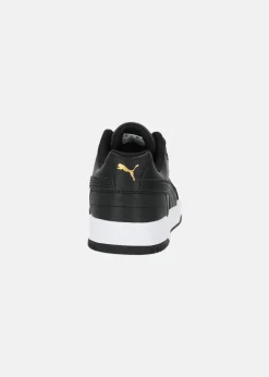 Outlet Puma RBD Game Low Jr Puma Black-Puma Black-Puma Team Gold-PUMA White
