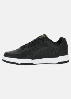Outlet Puma RBD Game Low Jr Puma Black-Puma Black-Puma Team Gold-PUMA White