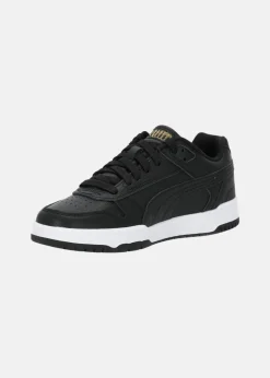 Outlet Puma RBD Game Low Jr Puma Black-Puma Black-Puma Team Gold-PUMA White