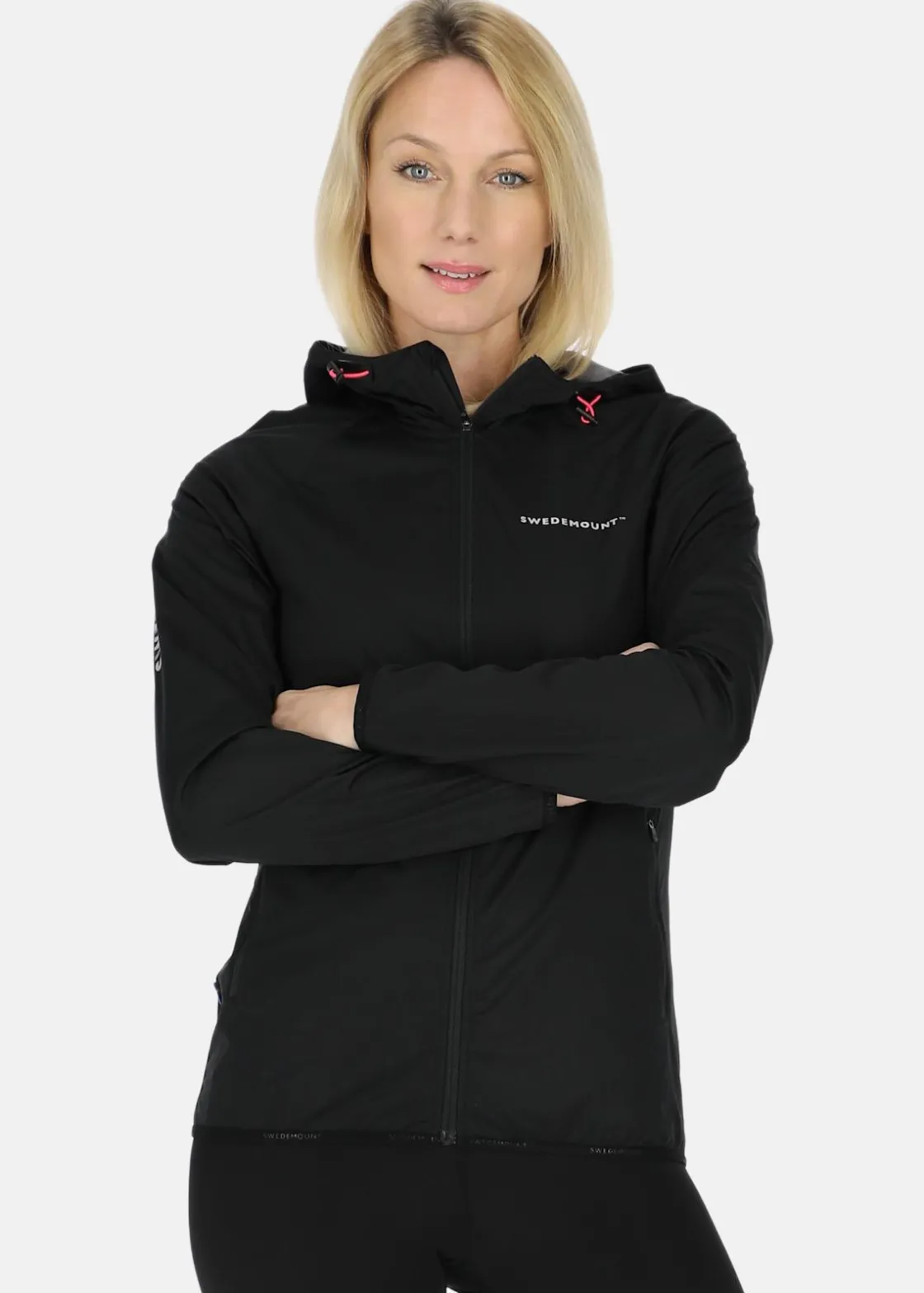 New Swedemount Åre Running 2-layer Jacket W Black