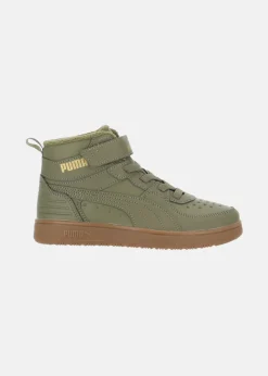 Sale Puma Rebound Rugged V PS Burnt Olive-Burnt Olive-Puma Team Gold