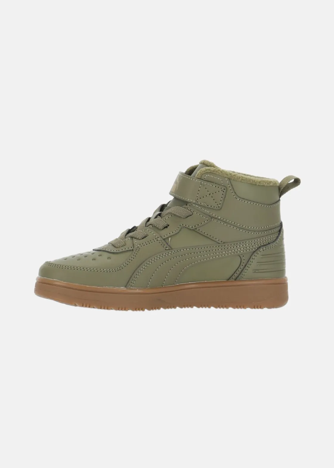 Sale Puma Rebound Rugged V PS Burnt Olive-Burnt Olive-Puma Team Gold