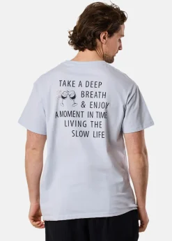 Best Denim Factory Relax Tee Gray Dawn