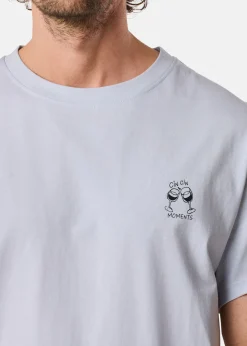 Best Denim Factory Relax Tee Gray Dawn