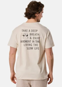 Sale Denim Factory Relax Tee Oatmeal