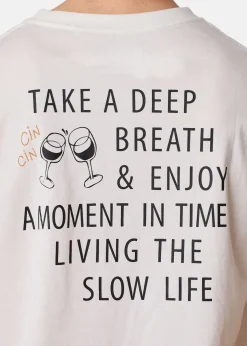 Denim Factory Relax Tee Cloud Dancer