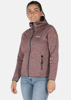 Clearance Swedemount Reykjavik Fleece Hood Jacket 2.0 W Dusty Rose Melange