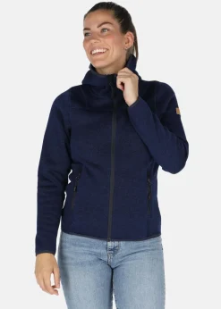 Clearance Swedemount Reykjavik Fleece Hood Jacket 2.0 W Navy Melange