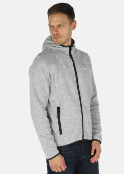 Discount Swedemount Reykjavik Fleece Hood Jacket 2.0 Grey Melange