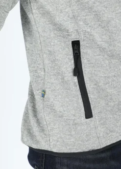 Discount Swedemount Reykjavik Fleece Hood Jacket 2.0 Grey Melange