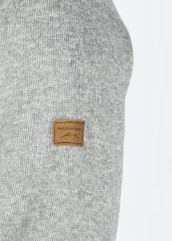 Discount Swedemount Reykjavik Fleece Hood Jacket 2.0 Grey Melange