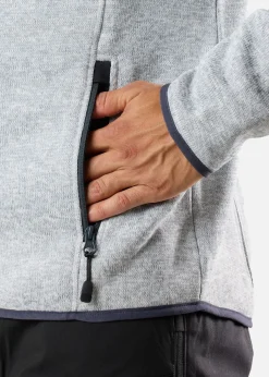 New Swedemount Reykjavik Fleece Jacket 2.0 Grey Melange