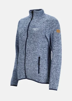 Outlet Swedemount Reykjavik Fleece Jacket 2.0 W Blue Melange