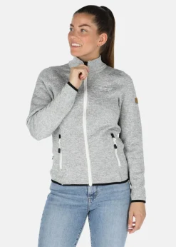 New Swedemount Reykjavik Fleece Jacket 2.0 W Grey Melange