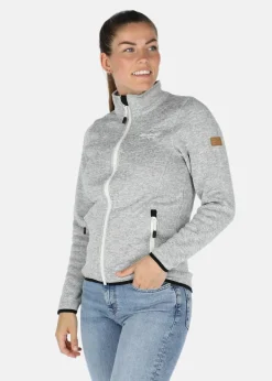 New Swedemount Reykjavik Fleece Jacket 2.0 W Grey Melange