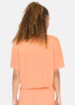 Hot Athlecia Reynolds W S/S Tee Peach Cobbler