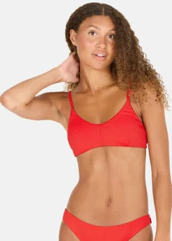 New Athlecia Rhea W Bikini Top Tomato