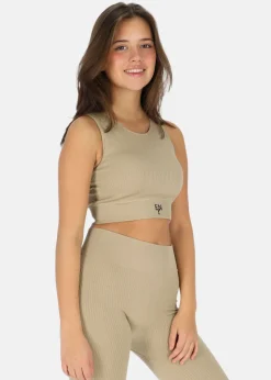 Ellen New York Rib Seamless Bra Cappuccino