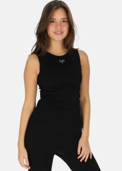 Sale Ellen New York Rib Seamless Singlet Black