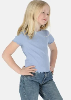 New Ellen New York Rib Top G JR Lt. Blue