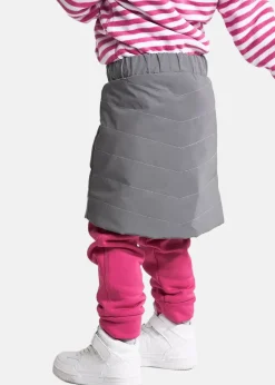 Sale Didriksons Risda Kid's Reflective Puff Sk Silver