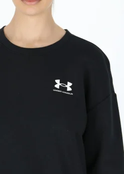 Discount Under Armour Rival Fleece Oversize Crew Black