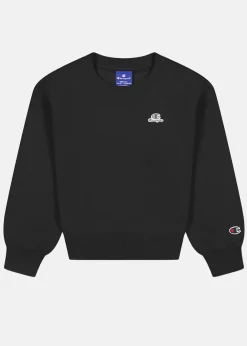 New Champion Rochester Crewneck Sweatshirt Jr Black Beauty