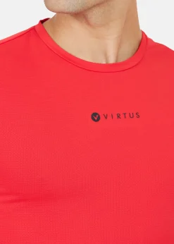 Hot Virtus Roger M Hyperstretch S/S Tee Tomato