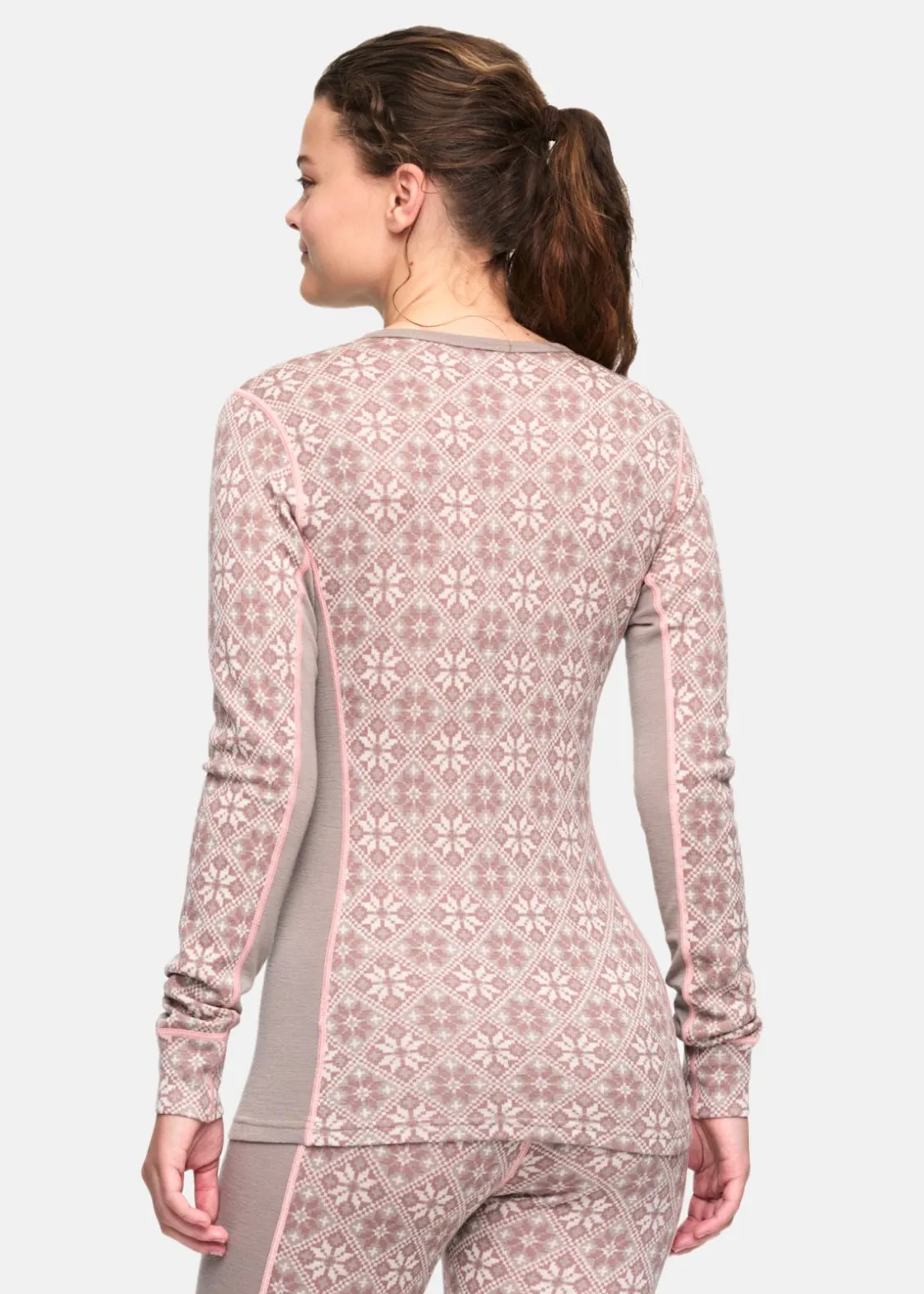 Clearance Kari Traa ROSE LS DUSTY DARK PINK