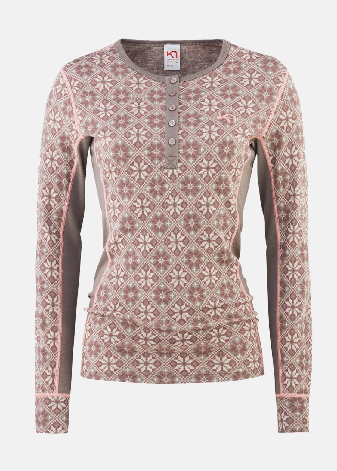 Clearance Kari Traa ROSE LS DUSTY DARK PINK