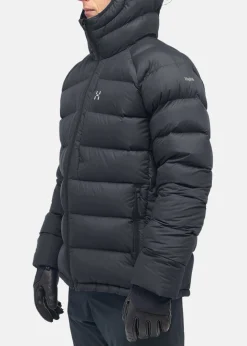 Best Haglöfs Rosson Down Hood Men True Black