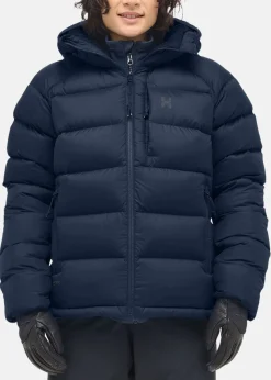 Sale Haglöfs Rosson Down Hood Women Tarn Blue