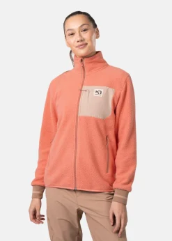 Clearance Kari Traa ROTHE MIDLAYER PEACH PINK