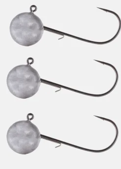 Discount Wiggler Round Jig Head 3/0-18G Grå
