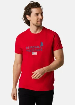 Sale RS Polo Logo Tee Red