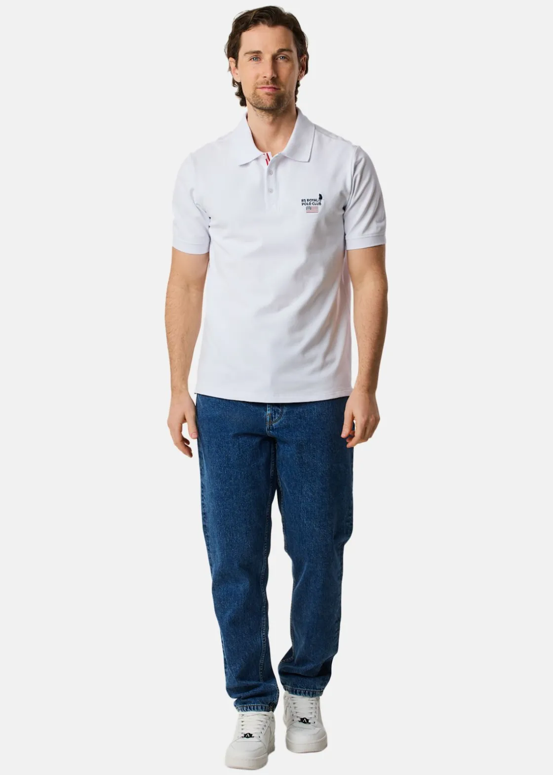 Hot RS Polo Pike White