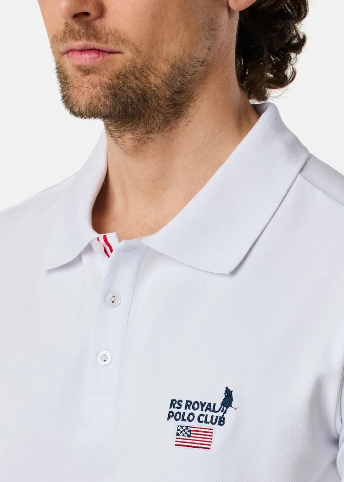 Hot RS Polo Pike White