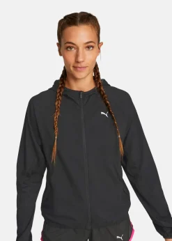 New Puma RUN LIGHTWEIGHT JACKET W PUMA Black