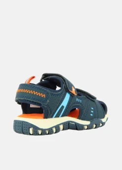 Clearance Leaf Runn NavyOrange