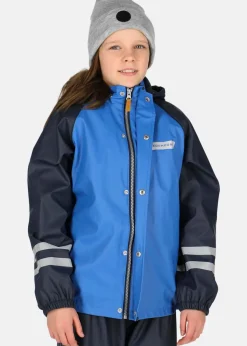 Sale Swedemount Rusk Fleece Rain Set JR Blue/Dk Navy
