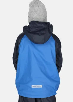 Sale Swedemount Rusk Fleece Rain Set JR Blue/Dk Navy