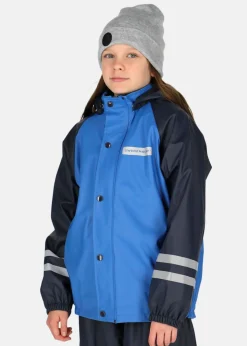 Sale Swedemount Rusk Fleece Rain Set JR Blue/Dk Navy
