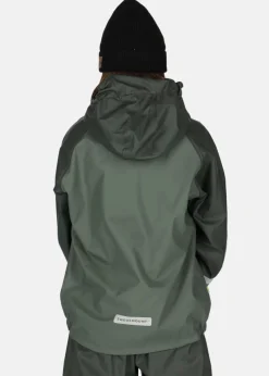 Swedemount Rusk Fleece Rain Set JR Olive/Dk Olive