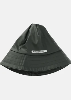 Hot Swedemount Rusk Rain Hat JR Dk Olive