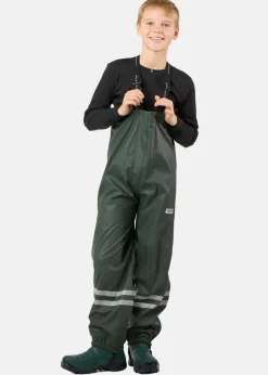 New Swedemount Rusk Rain Set JR Olive/Dk Olive