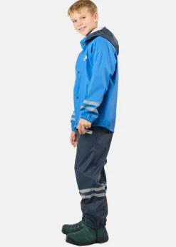 Outlet Swedemount Rusk Rain Set JR Blue/Dk Navy