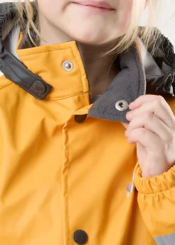 Discount Swedemount Rusk Rain Set JR Mustard Yellow/Charcoal