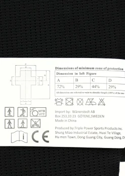 New Republic Ryggskydd Black