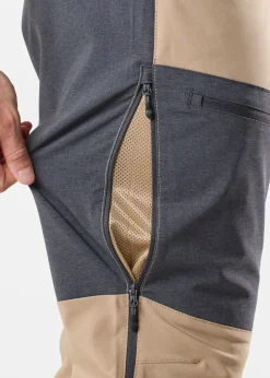 Clearance Nautic XPRNC Sail 3/4 Pants Beige/Charcoal Melange