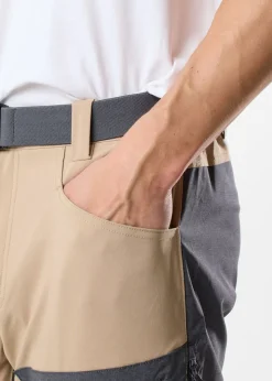 Clearance Nautic XPRNC Sail 3/4 Pants Beige/Charcoal Melange